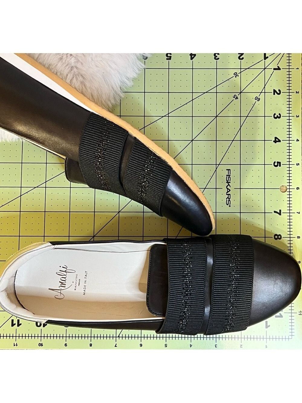 NWOB $260 Raffy Slip-On Sneaker AMALFI BY RANGONI Runs Large 9.5 to 10.5… - Picture 6 of 7